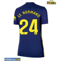 Atletico Madrid Robin Le Normand #24 Auswärtstrikot Frauen 2025-26 Kurzarm